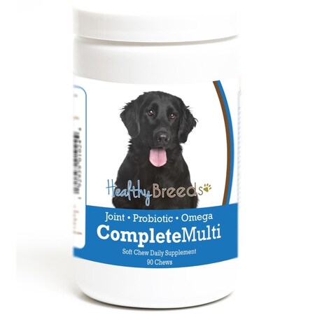 Healthy Breeds Flat Coated Retriever all in one Multivitamin Soft Chew, 90PK 192959010244